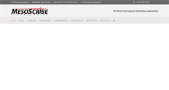 Desktop Screenshot of mesoscribe.com