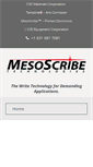Mobile Screenshot of mesoscribe.com