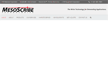 Tablet Screenshot of mesoscribe.com